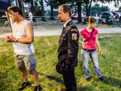 Noční soutěž hasičů Prušánky 2013