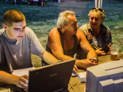 Noční soutěž hasičů Prušánky 2013