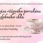 Pozvánka na&nbsp;vánoční výstavu Krása růžového porcelánu a&nbsp;zdobného skla